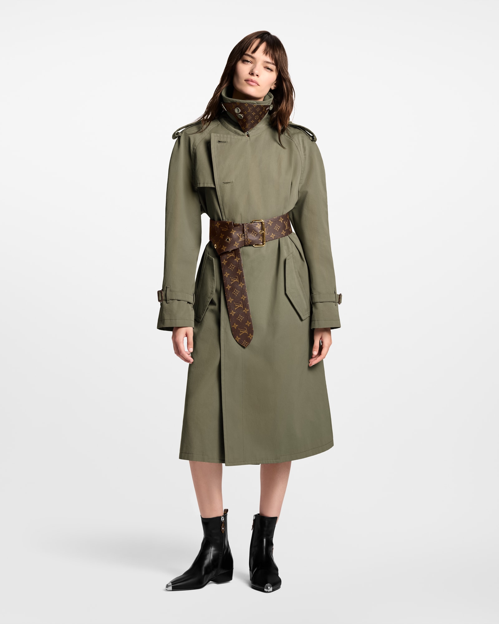 ルイヴィトン モノグラム トレンチコート スプリングコート ベルト付き 楽天市場】【アパレル】LOUIS VUITTON ルイ ヴィトン モノグラム